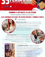 A pocas horas de nuestra firma de libros en Jaén.